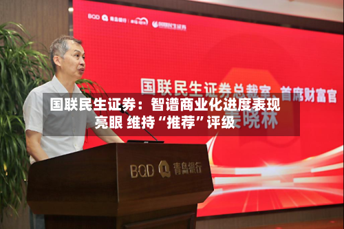 国联民生证券：智谱商业化进度表现亮眼 维持“推荐”评级-第1张图片
