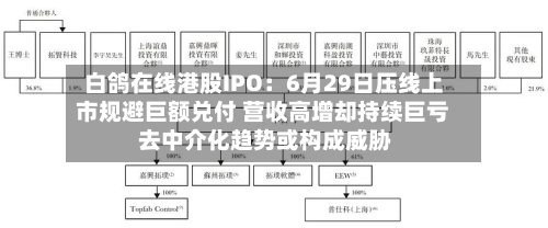 白鸽在线港股IPO:6月29日压线上市规避巨额兑付 营收高增却持续巨亏 去中介化趋势或构成威胁